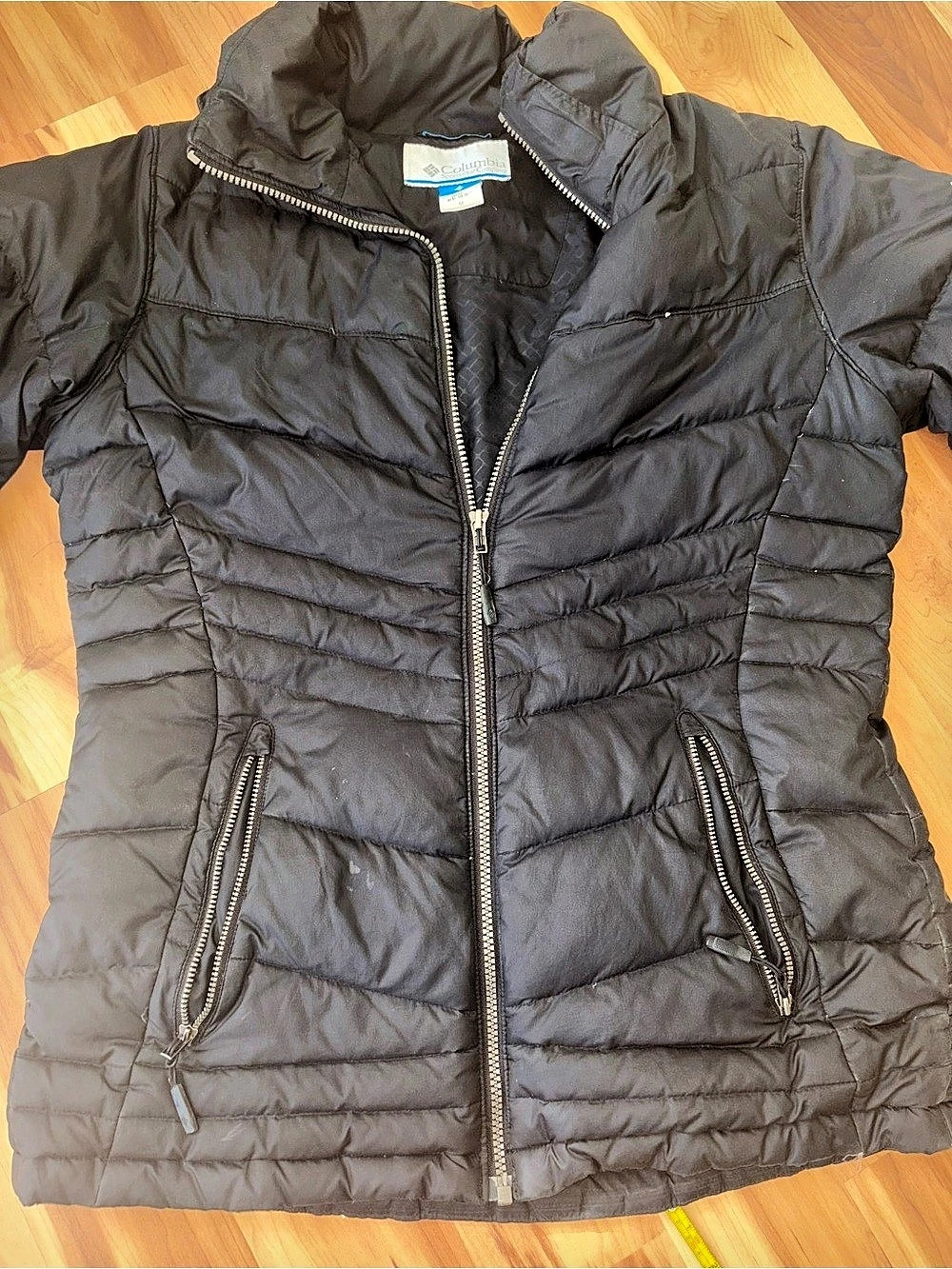 Columbia Quilted Insulated Jacket Black Puffer Jacket